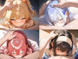 アイドルにお掃除フェラさせるCG集